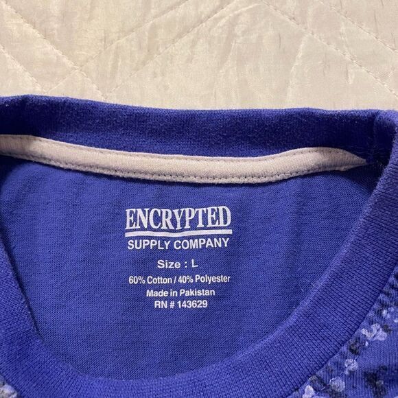 Statue of Liberty T shirt by Encrypted Supply Comp. Large - Picture 4 of 5